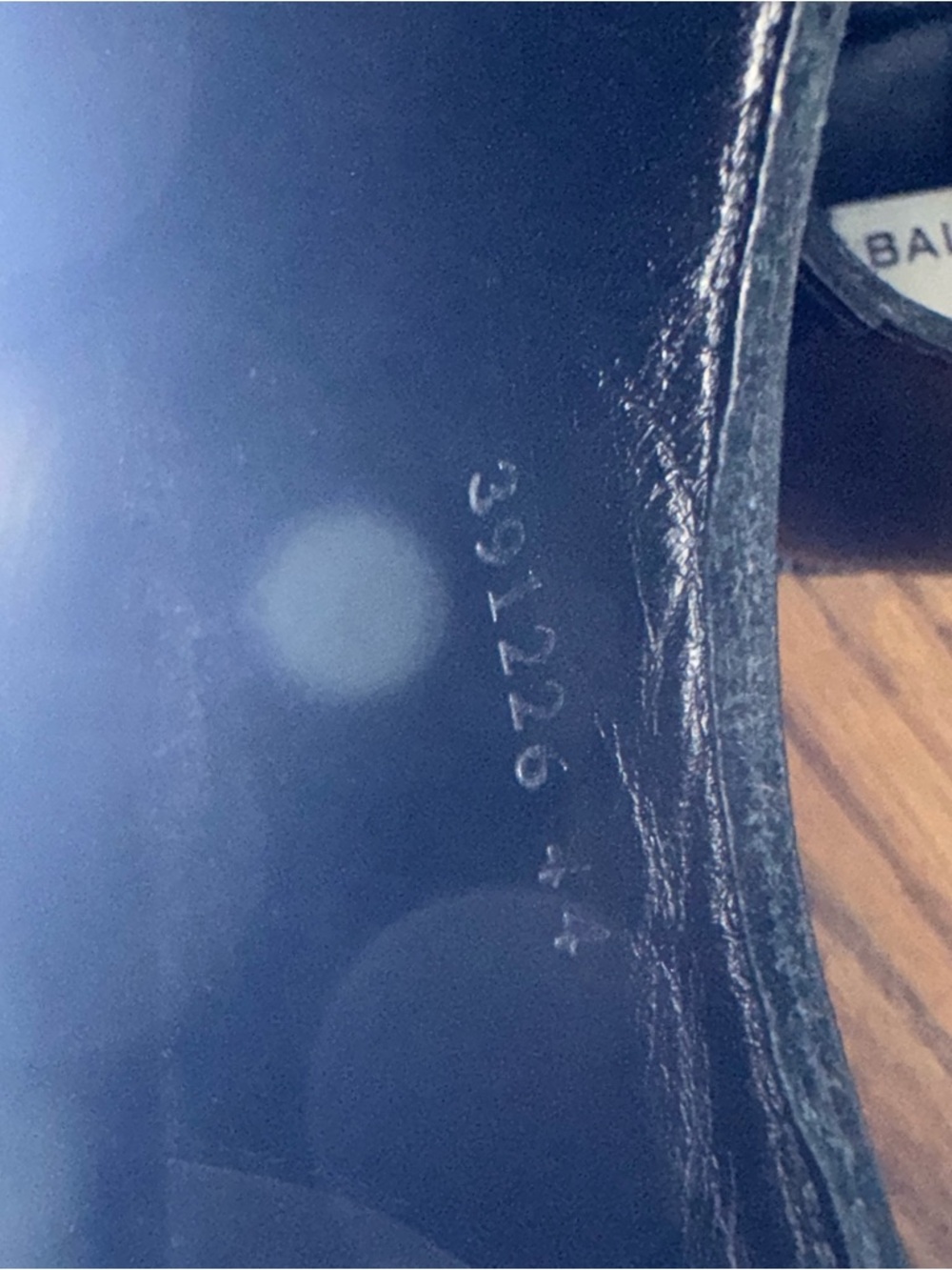 Balenciaga Paris Men’s Monk Leather Dress Shoes Size 44 US 11 Black - Picture 11 of 11